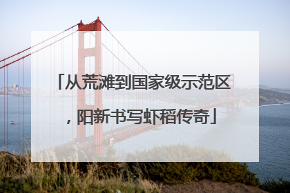 从荒滩到国家级示范区，阳新书写虾稻传奇